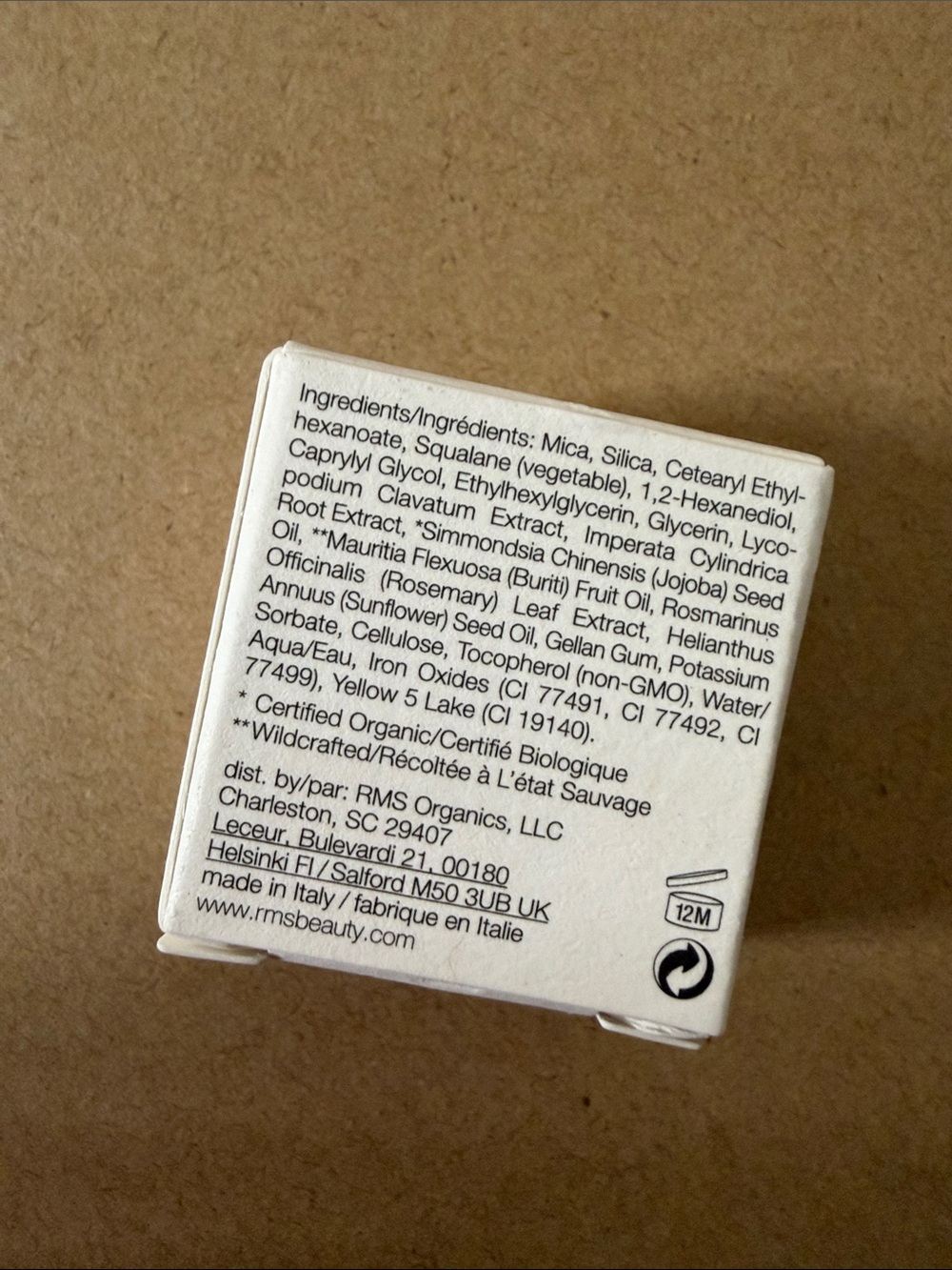 Rms Hydra Setting Powder – light - Picture 3 of 4